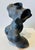 1990s Figural Sculpture Harriet Perry Bust and Torso Black Metallic Glaze For Sale In Chicago - Image 6 of 6