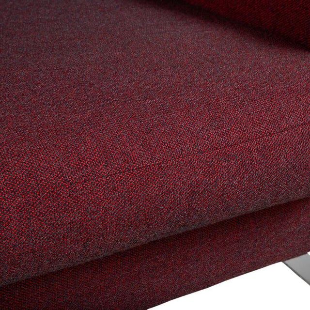 Textured Fabric CL 500 Two-Seater Sofa For Sale - Image 4 of 13