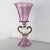 Delicate and exceptionally lightweight vintage hand-blown Murano glass goblet Its feather-light construction gives the...