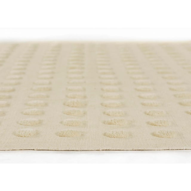 Textile Pure Salt Patara Cream Hand Woven Argentinian Wool Area Rug, 8' X 10' For Sale - Image 7 of 11