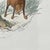 French Antique 18th Century Animal Engraving Hand Colored Signed Artwork For Sale - Image 9 of 12