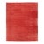 Apadana's Modern Gabbeh Hand-Loom Wool Area Rug in Crimson Red For Sale