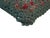 Gemstone Jadeite Feedsack Tiny Yo Yo Trellis Pattern Diamond Shaped Pillow 1930's For Sale - Image 7 of 14