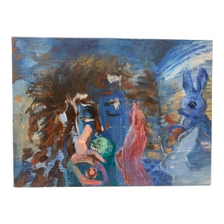 Contemporary Abstract Oil Painting by Tamara Wasserman For Sale