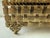 Vintage Stylebuilt Brass Basket Weave Tissue Box or Towel Holder For Sale In Austin - Image 6 of 9