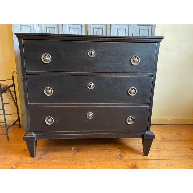 Antique Dutch Chest of Drawers, 1800 For Sale - Image 4 of 15