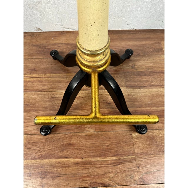 Vintage Drexel Furniture Et Cetera Mid Century Iron Base Stools - Set of 5 For Sale - Image 9 of 10