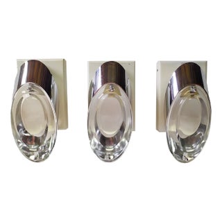 Sconces by Oscar Torlasco for Stilkronen, 1970s, Set of 3 For Sale