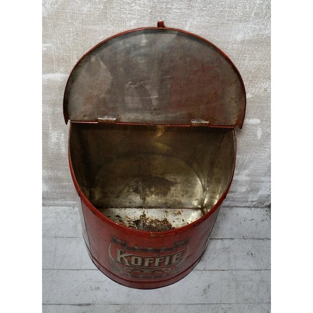 Metal Large Cafe Container by Etall.J.Schuybroek, 1905 For Sale - Image 7 of 10