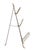 Early 20th Century Early 20th Century Brass Tripod Tier Magazine Rack For Sale - Image 5 of 8