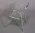Mid 20th Century Vintage Set of 4 Mid Century Modern Stacking Aluminum Chairs For Sale - Image 5 of 11