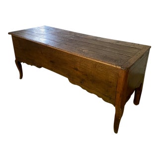 Antique French Country Trunk For Sale