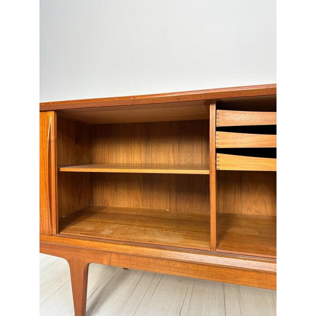 Brown Vintage Danish Teak Sideboard from Bernhard Pedersen & Son, 1960s For Sale - Image 8 of 13