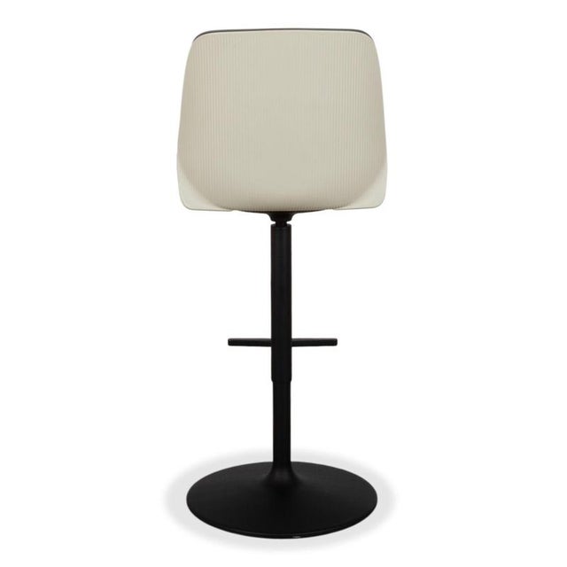 Nuez Leather Bar Stools from Andreu World, Set of 8 For Sale - Image 10 of 13