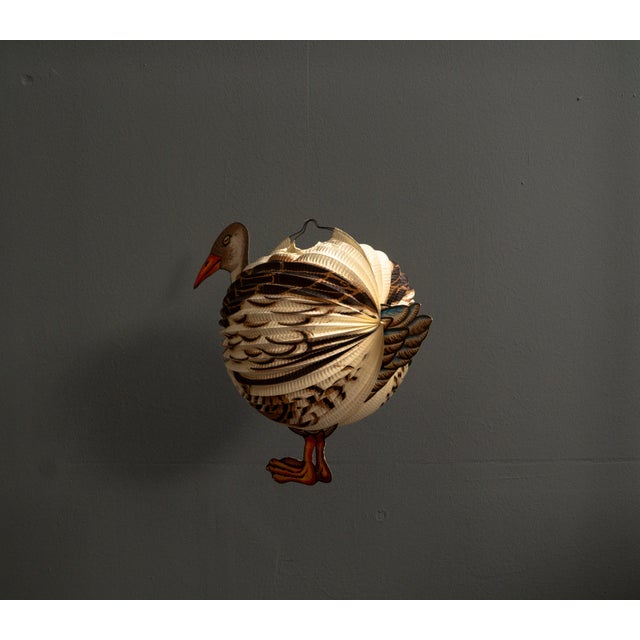 Paper Goose Lantern, West Germany, 1960s For Sale - Image 11 of 14