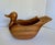Wood Mid-Century Modern Hand-Carved Wood Duck Salad Bowl Set With Serving Bowl - 9 Pieces For Sale - Image 7 of 12