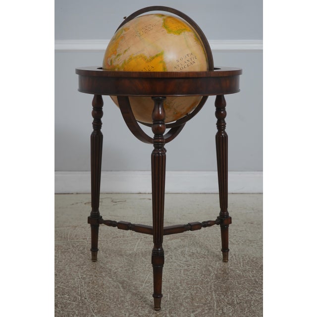 Age: Approx: 20 Years Old Details: Quality Construction English Style Stretcher Base Frame Brass Capped Feet Condition:...