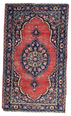 Small Antique Tabriz Rug, 1920s