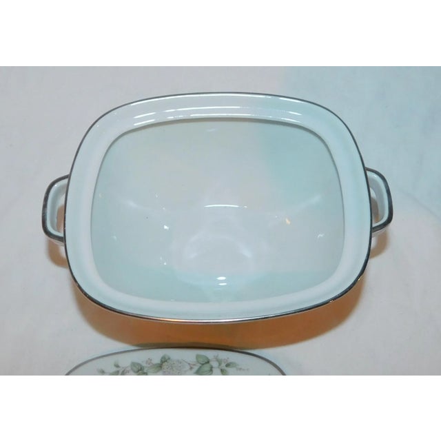 Mid 20th Century Franconia "Summer Bloom" Sugar & Creamer - a Pair For Sale - Image 4 of 8