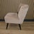 Wood Small Cocktail Chair in Gray, 1960s For Sale - Image 7 of 9