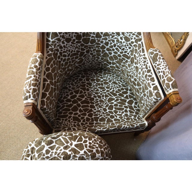 19th Century Bergère Armchairs, Set of 2 For Sale - Image 9 of 14