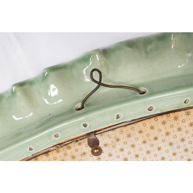 Teal Ceramic Bathroom Set from La Farnesiana Parma, 1960s, Set of 3 For Sale - Image 8 of 16