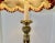 Charming Little French Boudoir Floor Lamp This is a delightful little piece, in plumb velvet and gold and with its...