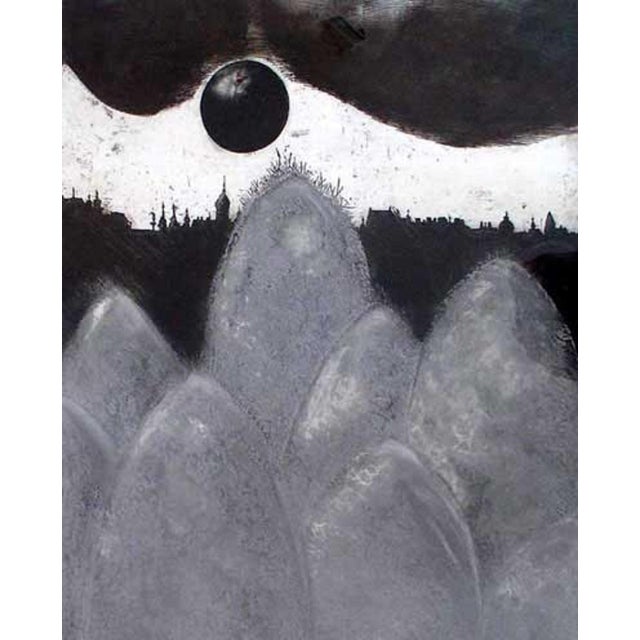 Rafal Strent, Four Centuries, Etching on Paper, 1996 For Sale - Image 4 of 4