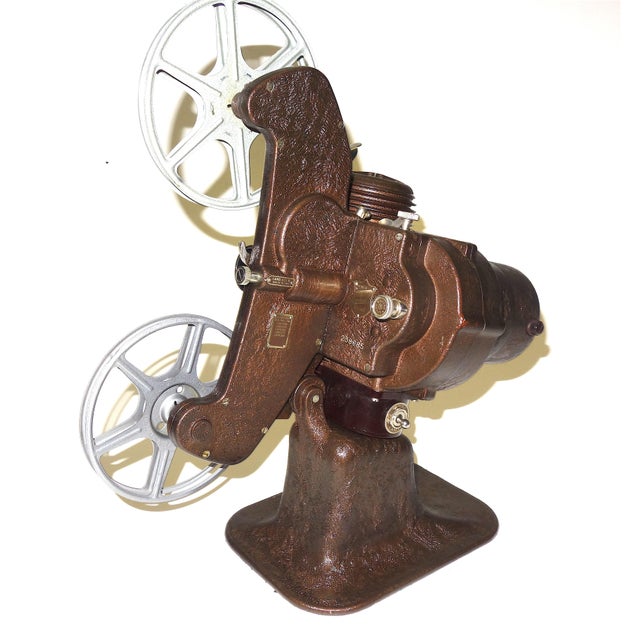 Art Deco 1934 Bell & Howell Early 8mm Movie Projector For Sale - Image 3 of 4