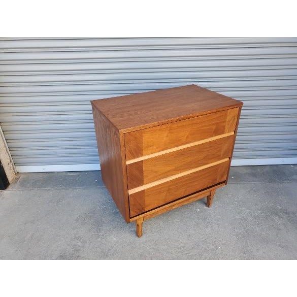 Brown Mid-Century Low Boy For Sale - Image 8 of 11