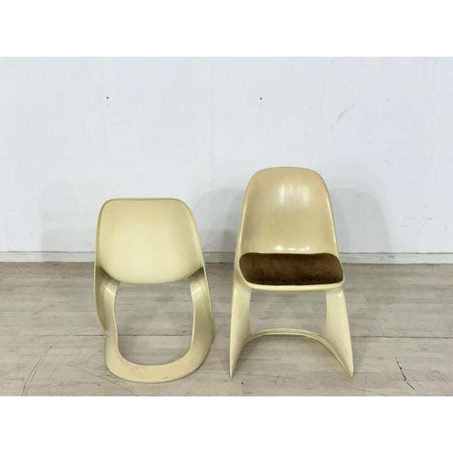 Vintage Space Age Casalino Chairs from Casala, Set of 5 For Sale - Image 9 of 11