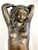 20th-Century Large Bronze Sculpture of a Nude Young Lady Carrying a Water Urn For Sale - Image 4 of 8
