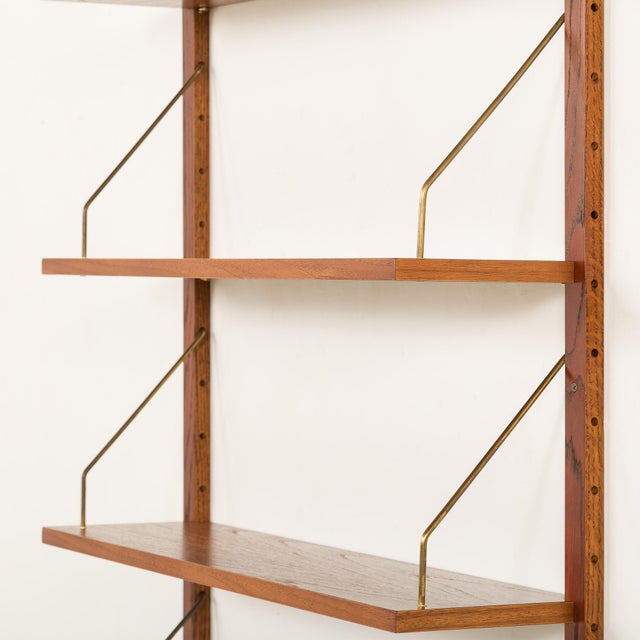 Danish Teak Shelving Unit in the style of Poul Cadovius, 1960s For Sale - Image 13 of 17