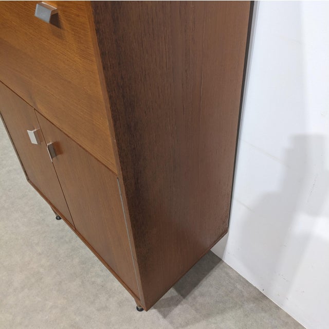 1960s Vintage Cabinet with Secretary, 1960s For Sale - Image 5 of 9