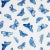 Based on a butterfly stamp design, this whimsical pattern is screen printed on canvas with perfectly imperfect tonal...