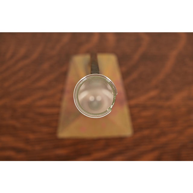 Roycroft Roycroft Arts & Crafts Hammered Brass Over Copper Bud Vase, Circa 1920s For Sale - Image 4 of 12
