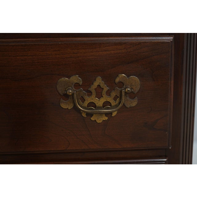 Ethan Allen Georgian Court Cherry Lingerie Chest For Sale - Image 10 of 16