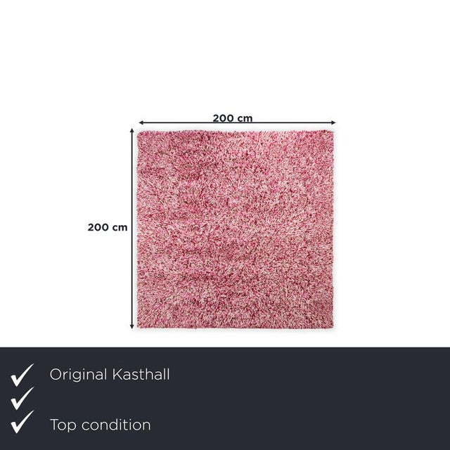 with this red Kasthall wool rug, you can bring a true masterpiece of Swedish textile art directly into your home. Designed...