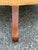 Camel Vintage Silk Plaid Slipper Chair With Caster Wheels For Sale - Image 8 of 11