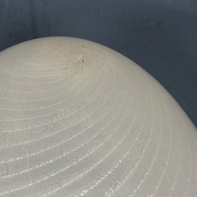 Vintage Italian Egg Shaped Table Lamp, 1980 For Sale - Image 11 of 14