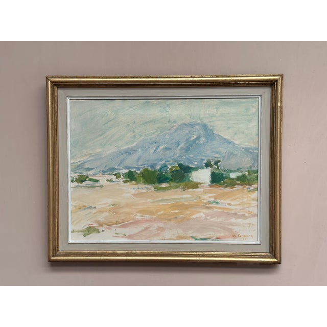 Ib Tollberg, Coastal Landscape, 1960s, Oil Painting on Canvas, Framed For Sale - Image 7 of 18