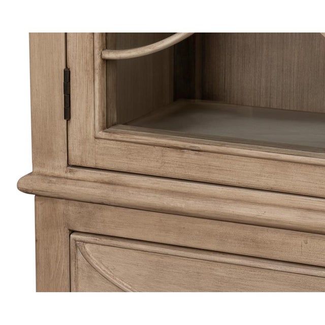 Modern Pine Display Cabinet For Sale In Raleigh - Image 6 of 12