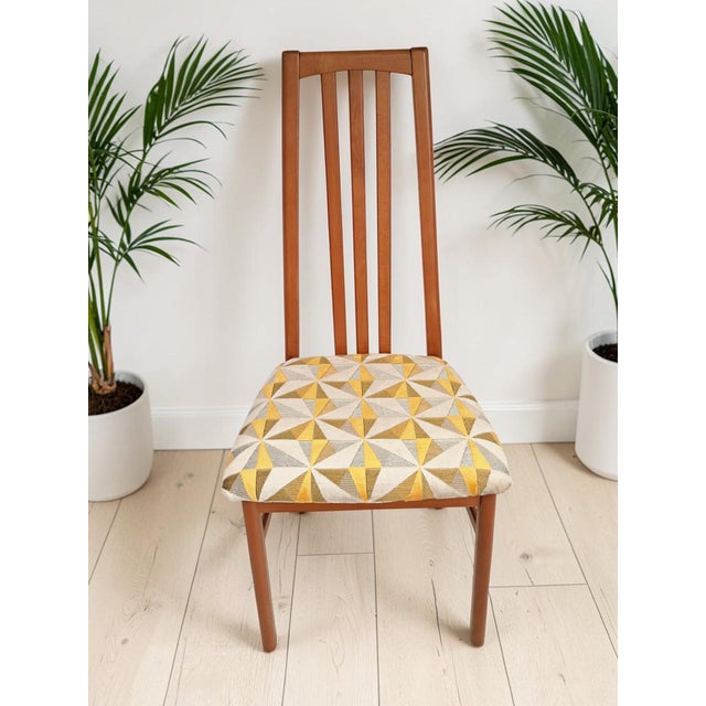 Vintage Dining Chairs by Neil Morris for Morris of Glasgow, 1960s, Set of 6 For Sale - Image 14 of 18
