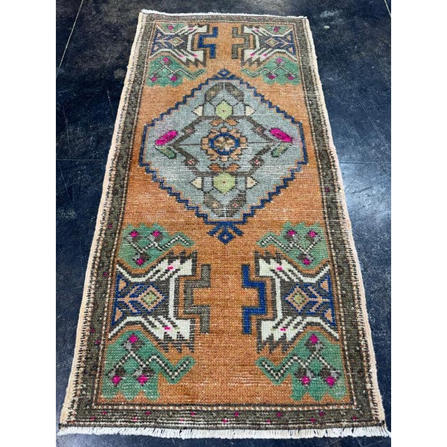 Contemporary Turkish Yastik Rug 1'8" x 3'4" For Sale - Image 3 of 5