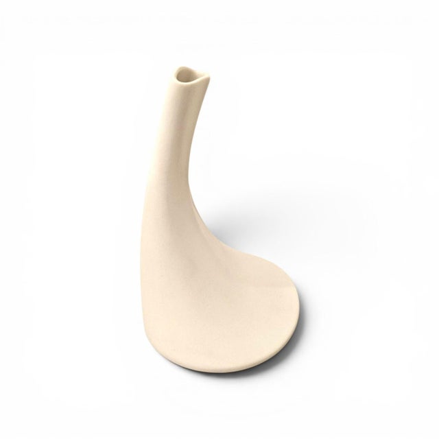 Rosenthal Studio Line 1980s Rosenthal Studio-Linie White Porcelain "Merci" Vase by James Kirkwood For Sale - Image 4 of 9