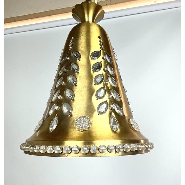 Bell-Shaped Ceiling Lamp by Oswald Haerdtl for Lobmeyr, 1950s For Sale - Image 13 of 17