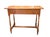 Vintage 1960s American Colonial Solid Cherry Wood Tavern /Writing Desk For Sale - Image 9 of 10