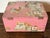 Antique Pink Wooden Box For Sale - Image 4 of 10