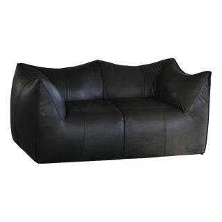 Mid-Century Modern Le Bambole Sofa in Leather by Mario Bellini for B&B Italia / C&B Italia, Italy, 1972 For Sale