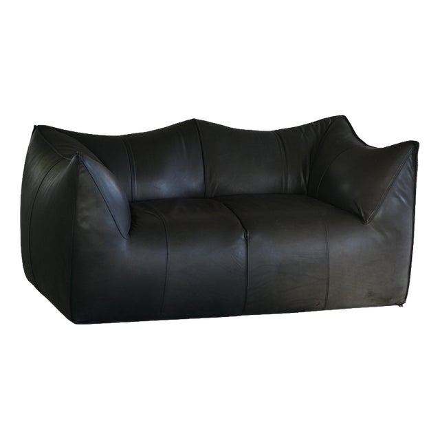 Mid-Century Modern Le Bambole Sofa in Leather by Mario Bellini for B&B Italia / C&B Italia, Italy, 1972 For Sale